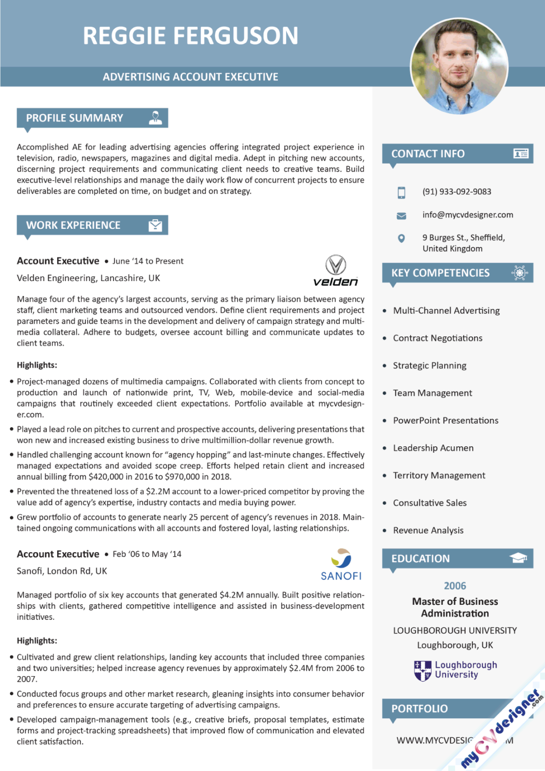 advertising-account-executive-resume-sample-my-cv-designer