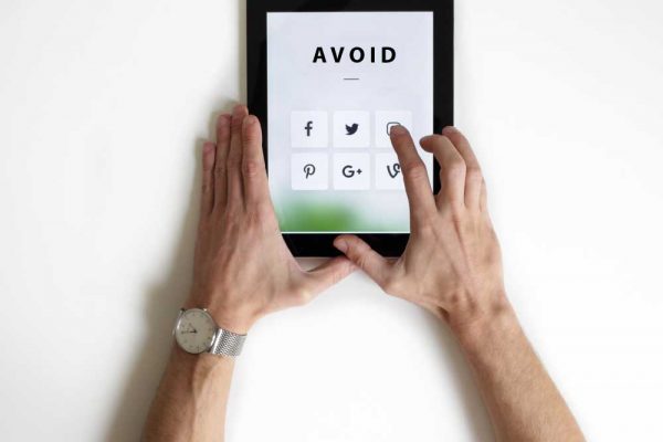 stay away from social media